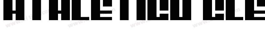 Athletico Clean Reg字体转换 Athletico Clean Reg字体转换